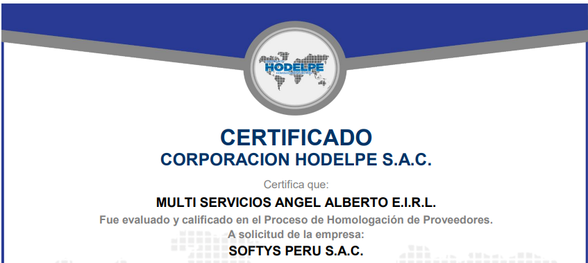 Certificación ADR